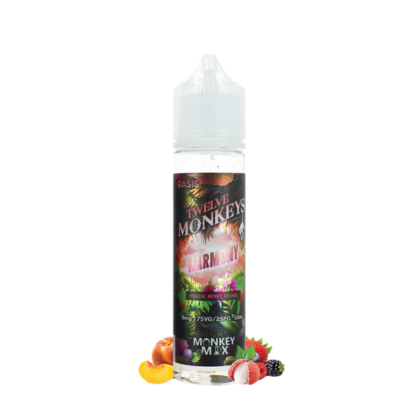 Twelve Monkeys Harmony 60ml  E-liquide premium  xvape.ma Maroc.