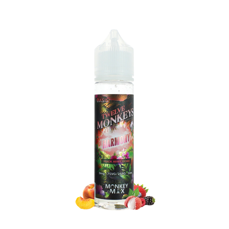 Twelve Monkeys Harmony 60ml  E-liquide premium  xvape.ma Maroc.