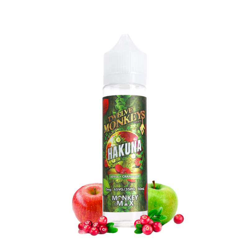 Twelve Monkeys Hakuna Monkey Mix 60 ml  E-liquide premium  xvape.ma Maroc.