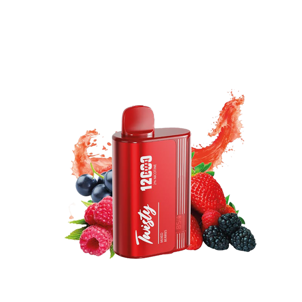 Twisty 12000 Puffs - Mixed Berries - 2% / 5%