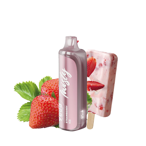 Twisty 9000 Puffs - Strawberry Ice - 2% / 5%