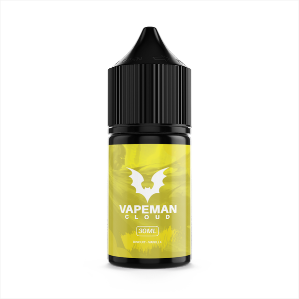 Vapemane Biscuit Vanille 30ml  E-liquide premium  xvape.ma Maroc.