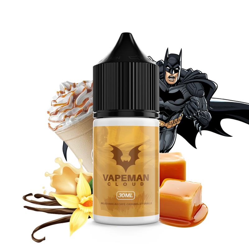 Vapemane Milkshake Café Vanille 30ml  E-liquide premium  xvape.ma Maroc.