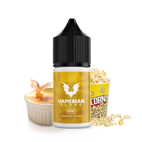 Vapemane Popcorn 30ml  E-liquide premium  xvape.ma Maroc.