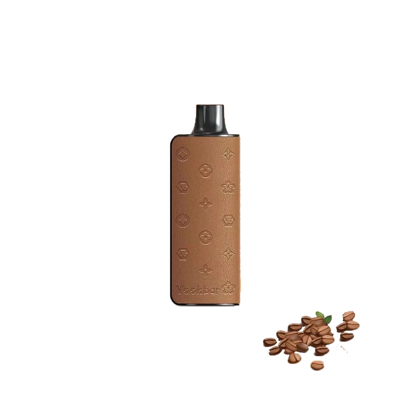 VOOKBAR Luxes - Hazelnut Coffee - 8000 Taffs 5%  Jetable  xvape.ma Maroc.