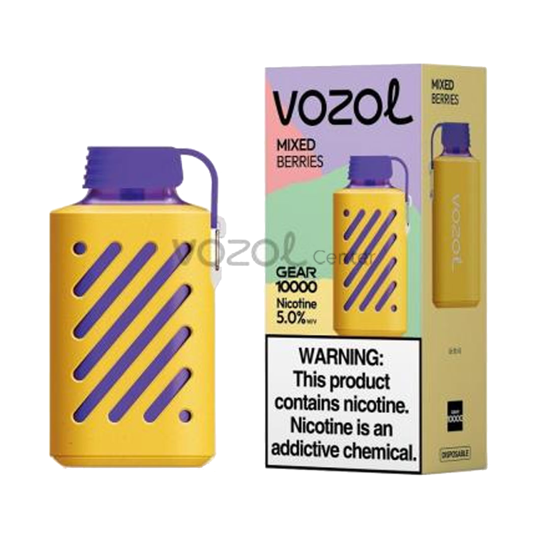 VOZOL Gear 10000 puffs - Mixed Berries  Jetable  xvape.ma Maroc.
