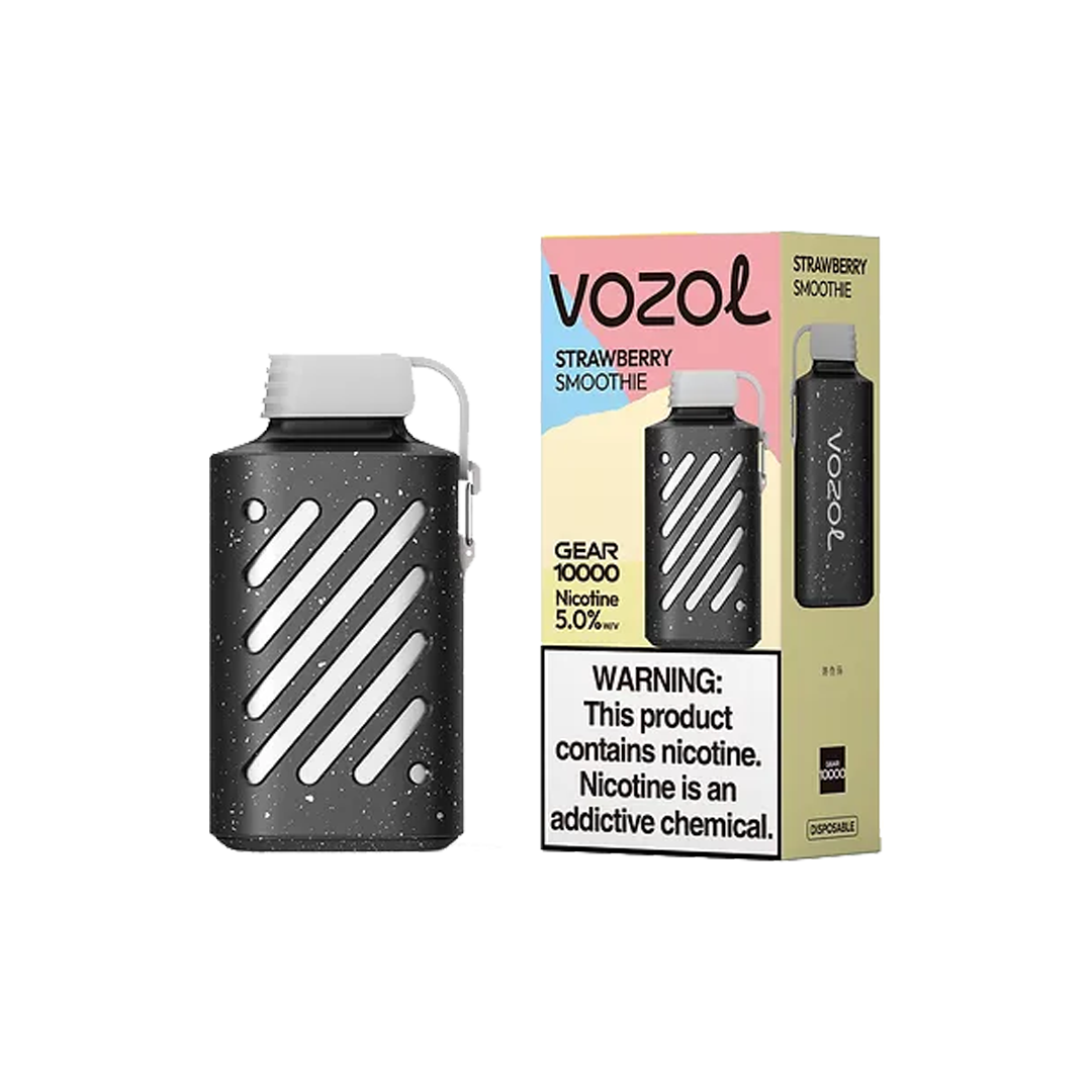 VOZOL Gear 10000 puffs - Strawberry Smoothie  Jetable  xvape.ma Maroc.