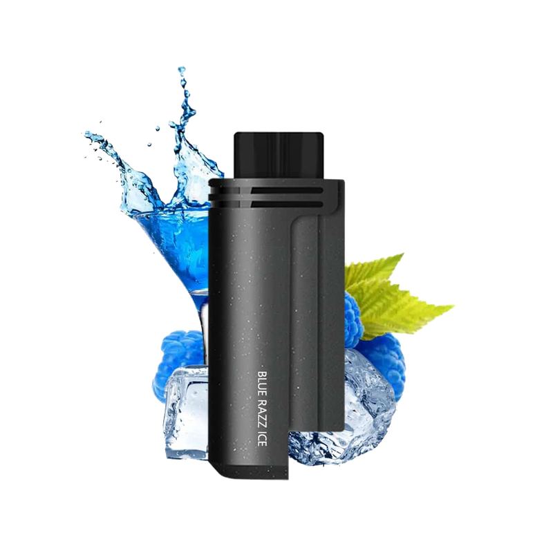 VOZOL Gear S 9000 Pod - Blue razz ice  Cartouches Pré-Remplies  xvape.ma Maroc.