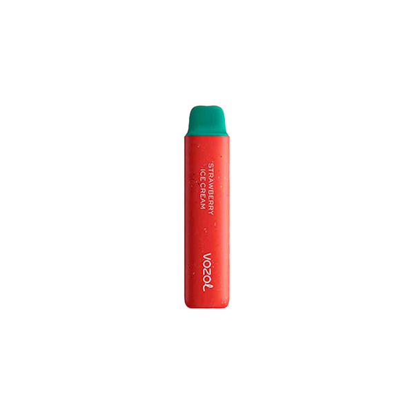 VOZOL Star 3000 - Strawberry Ice Cream  Jetable  xvape.ma Maroc.
