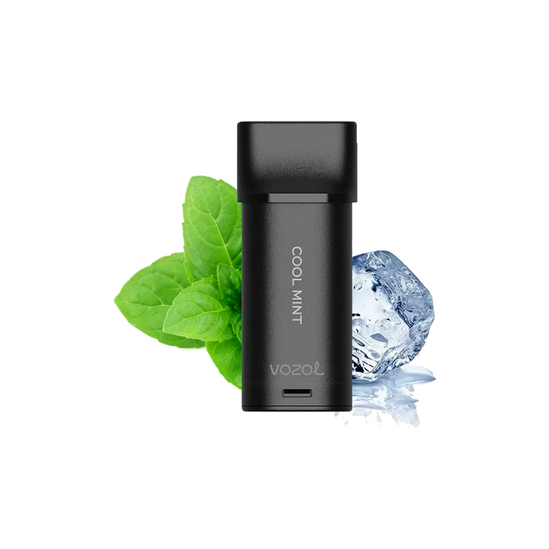 VOZOL Switch 700 Pod - Cool Mint  Cartouches Pré-Remplies  xvape.ma Maroc.