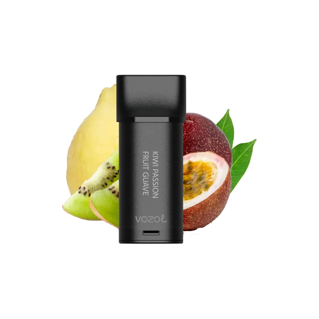 VOZOL Switch 700 Pod - Kiwi Passion Fruit Guava  Cartouches Pré-Remplies  xvape.ma Maroc.