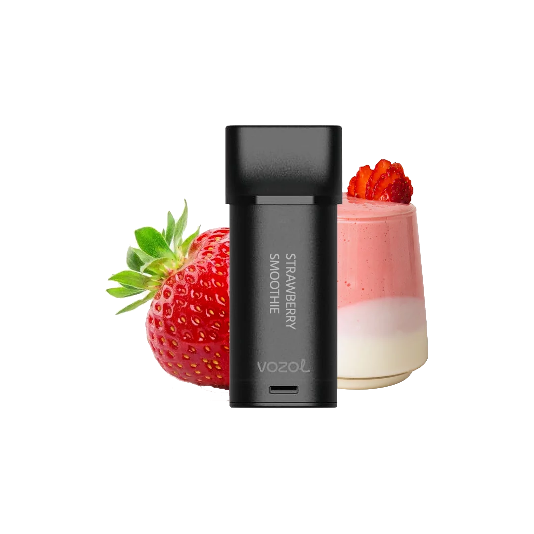 VOZOL Switch 700 Pod - Strawberry Smoothie  Cartouches Pré-Remplies  xvape.ma Maroc.