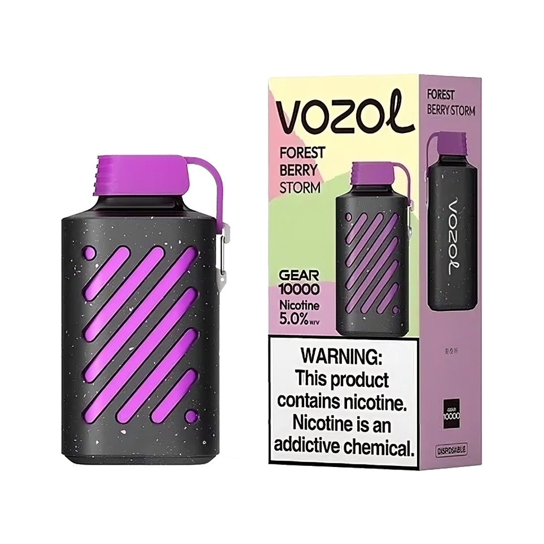 VOZOL Gear 10000 puffs - Forest Berry Storm  Jetable  xvape.ma Maroc.