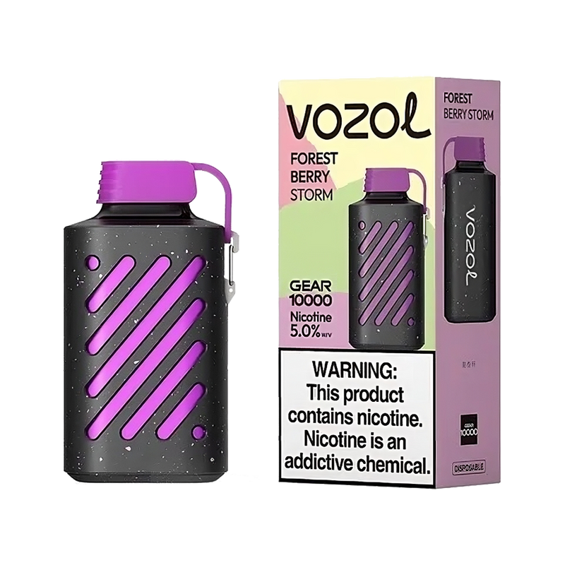 VOZOL Gear 10000 puffs - Forest Berry Storm  Jetable  xvape.ma Maroc.