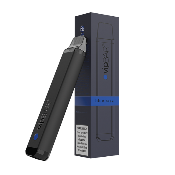 VipBAR - Blue Razz - 2000 Taffs  Jetable  xvape.ma Maroc.