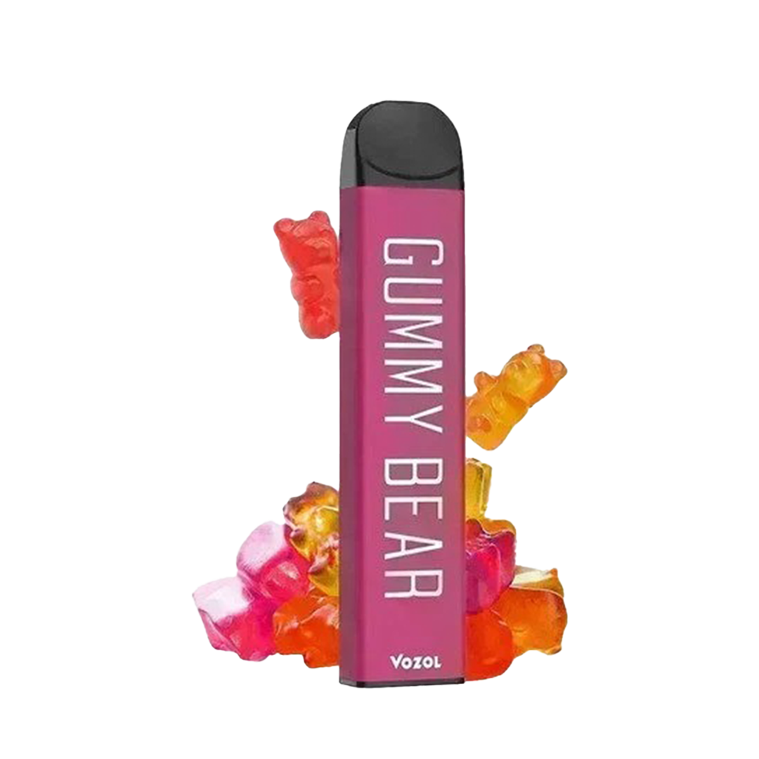 Vozol 1200 GUMMY BEAR  Jetable  xvape.ma Maroc.