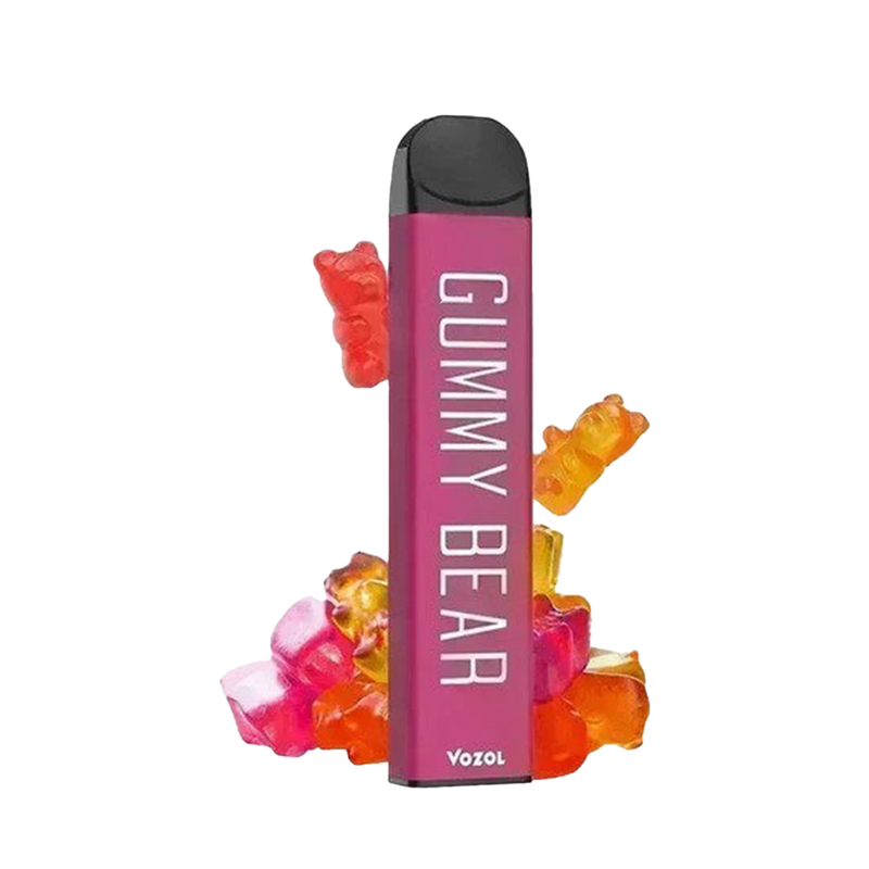 Vozol 1200 GUMMY BEAR  Jetable  xvape.ma Maroc.