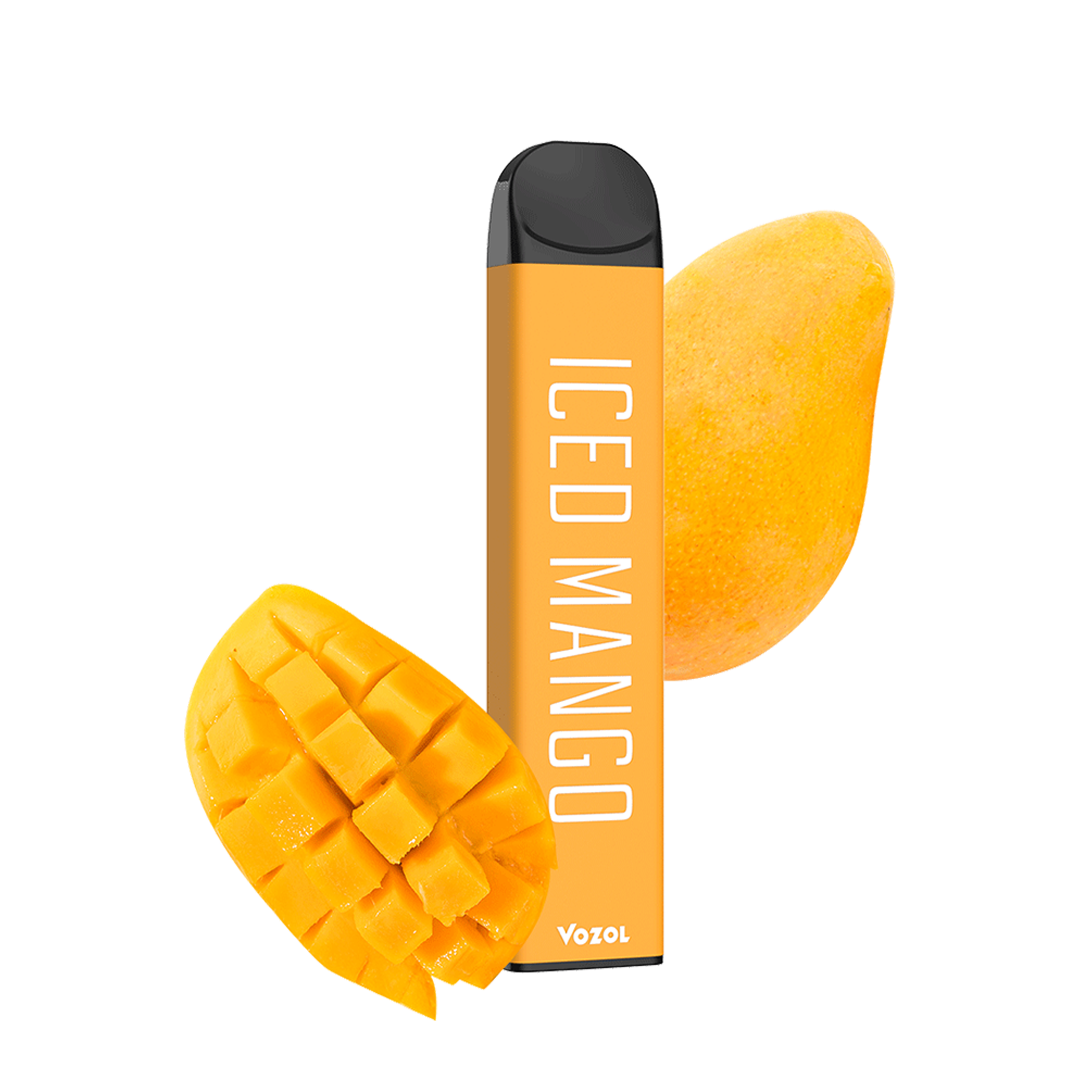Vozol 1200 ICED MANGO  Jetable  xvape.ma Maroc.