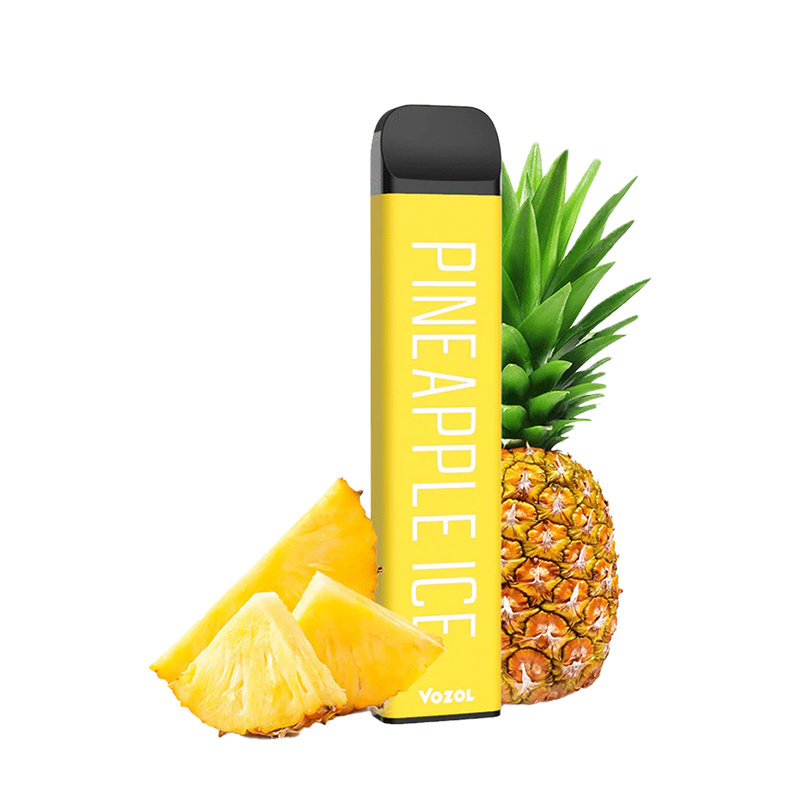Vozol 1200 PINEAPPLE ICE  Jetable  xvape.ma Maroc.