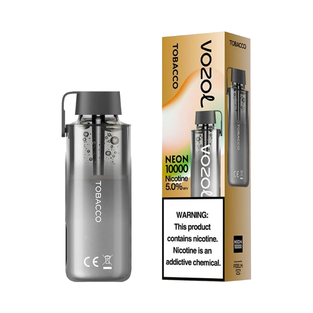 Vozol Neon 10000 Puffs - Tobacco - 2%