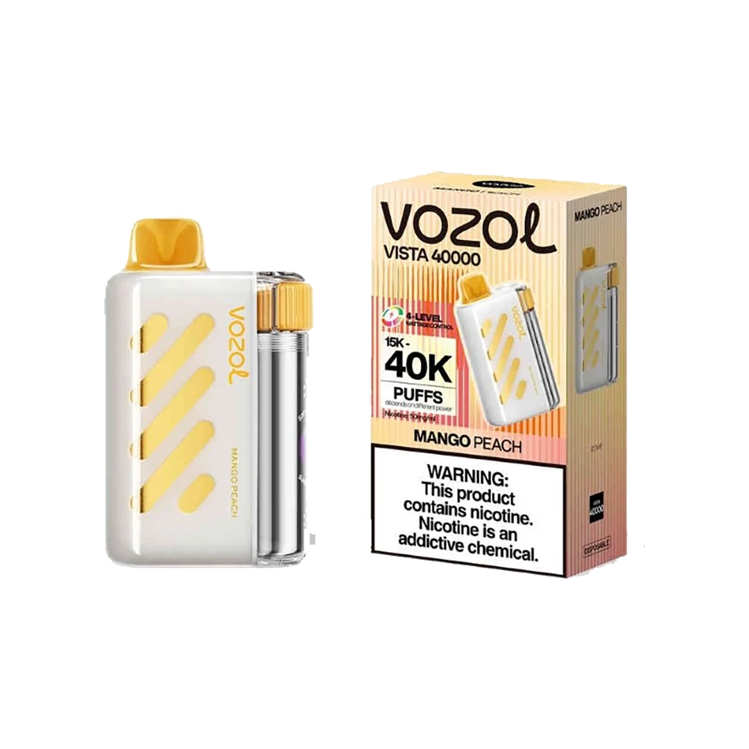Vozol Rave 40K Puffs - Peach Mango - 5%