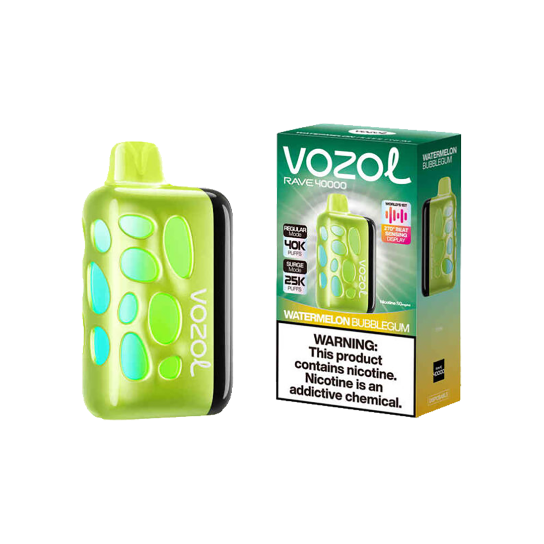 Vozol Rave 40K Puffs - Watermelon BubbleGum - 5%