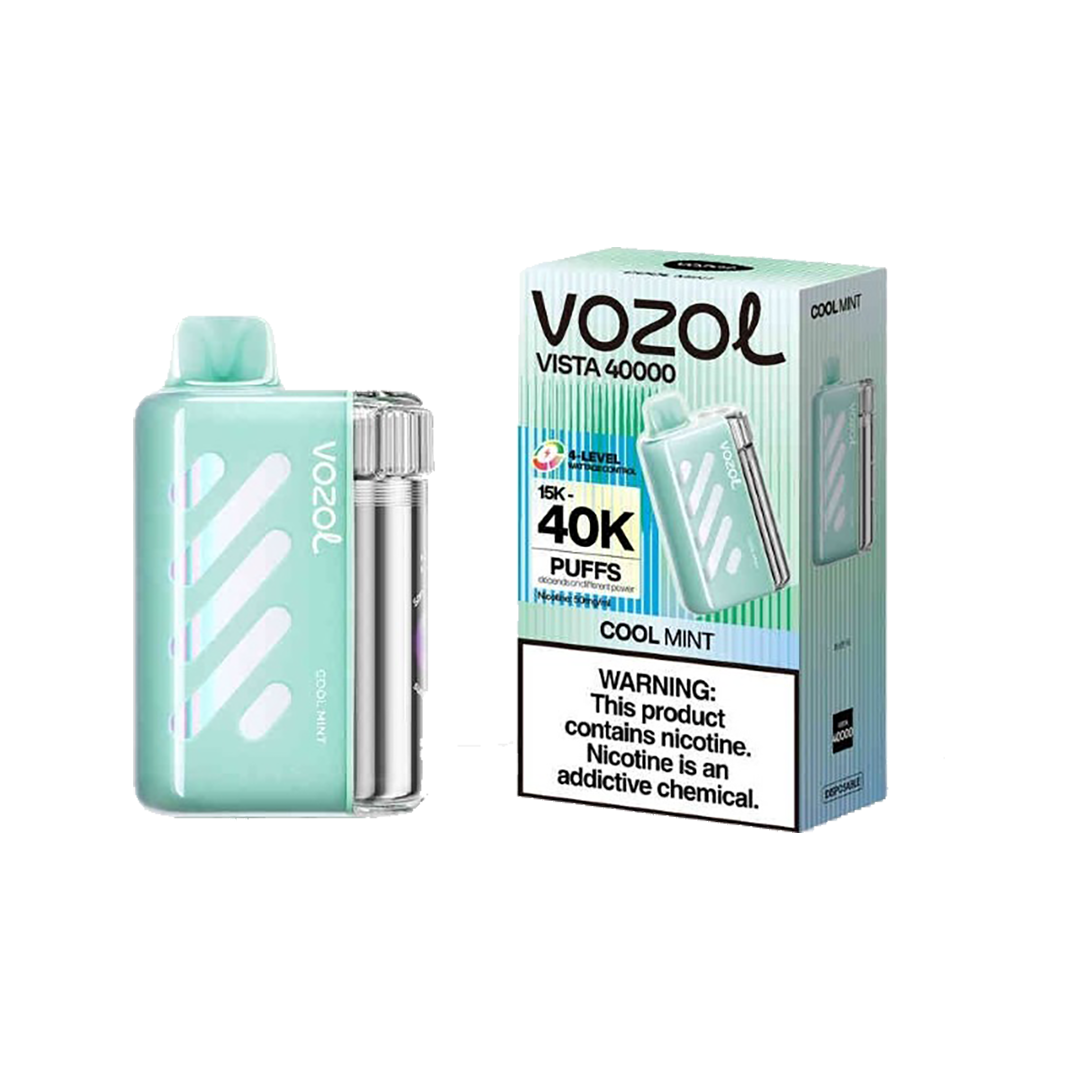 Vozol Vista 40K Puffs - Cool Mint - 5%