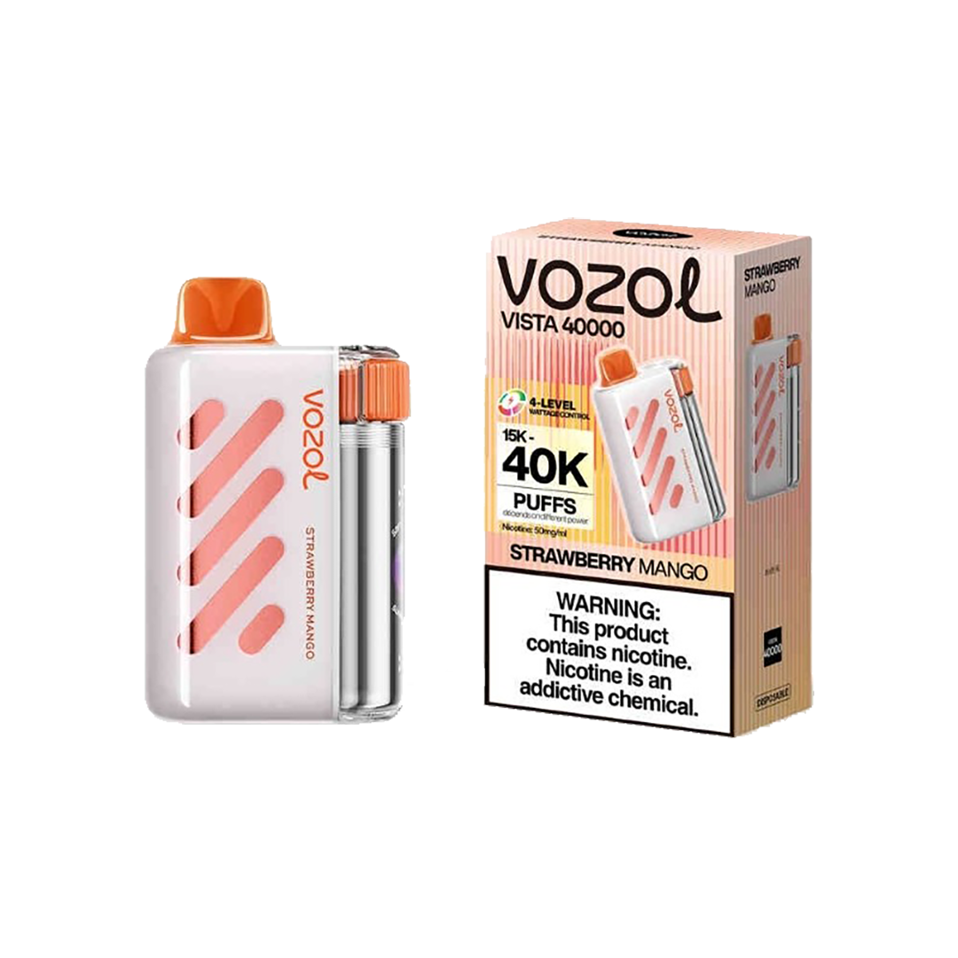 Vozol Vista 40K Puffs - Strawberry Mango - 5%