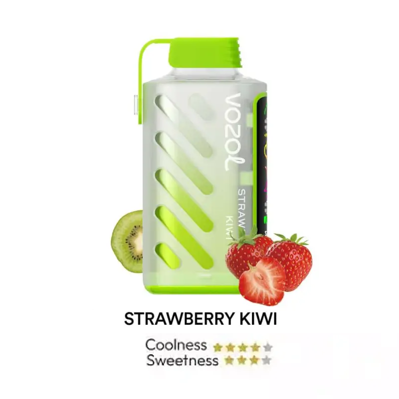 Vozol Gear 20000 Puffs - Strawberry Kiwi - 5%  Jetable  xvape.ma Maroc.