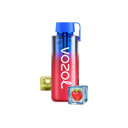 Vozol Neon 10000 Puffs - Frozen Strawberry Kiwi - 5%  Jetable  xvape.ma Maroc.