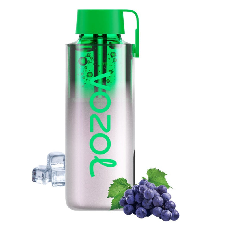 Vozol Neon 10000 Puffs - Grape Ice - 5%  Jetable  xvape.ma Maroc.
