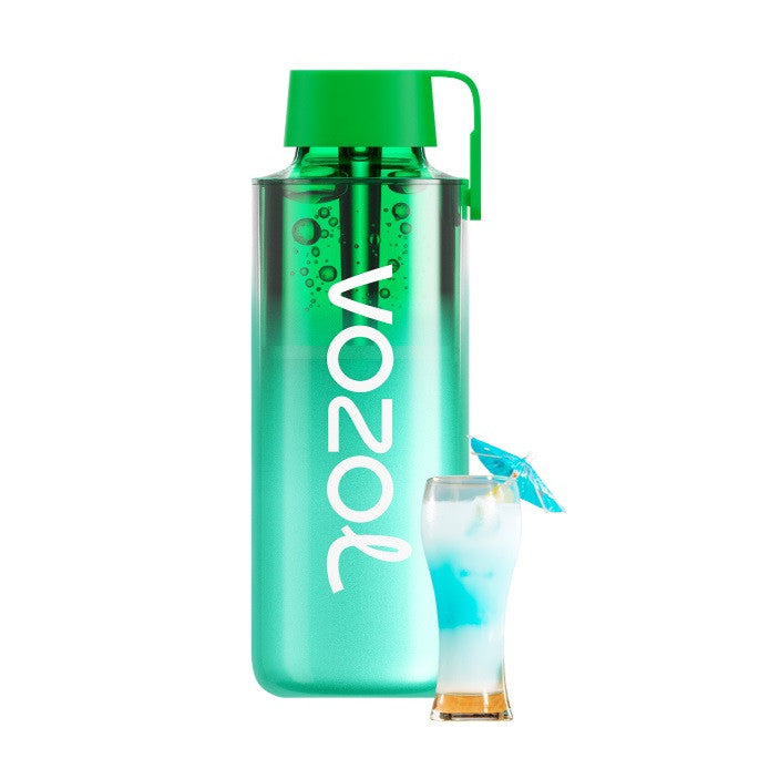 Vozol Neon 10000 Puffs- Miami Mint - 5%  Jetable  xvape.ma Maroc.