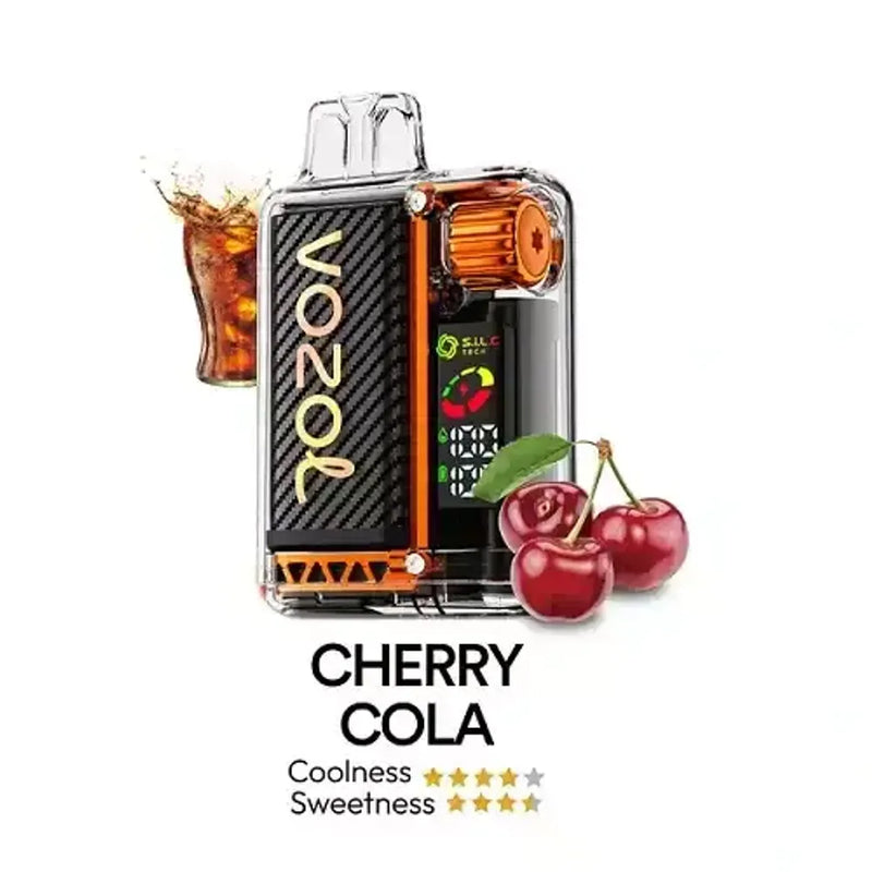Vozol Vista 16000 Puffs - Cherry Cola - 5%  Jetable  xvape.ma Maroc.