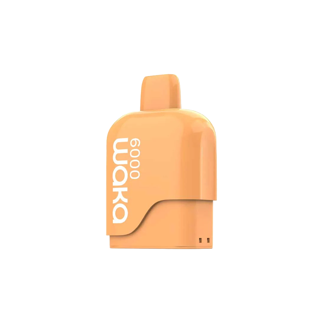 WAKA SoMatch MB 6000 Puffs - Golden Tobacco Pod  Cartouches Pré-Remplies  xvape.ma Maroc.