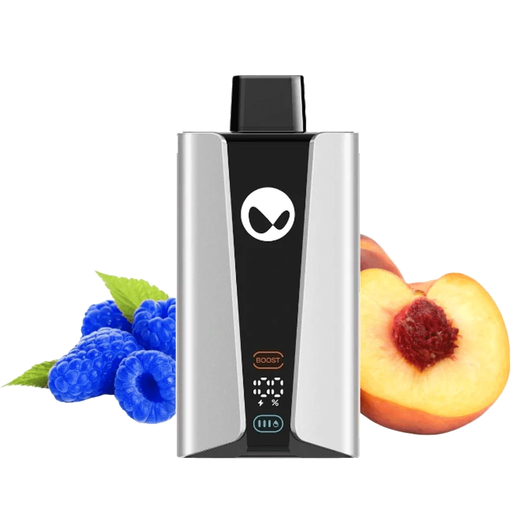 Waka - soPro 25000 - Peach Blue Raspberry - 5%  Jetable  xvape.ma Maroc.