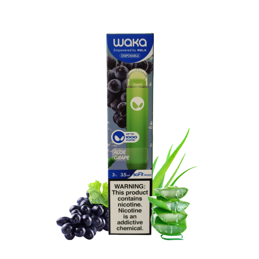 Waka - Aloe Grape - 1000 Taffs 3%