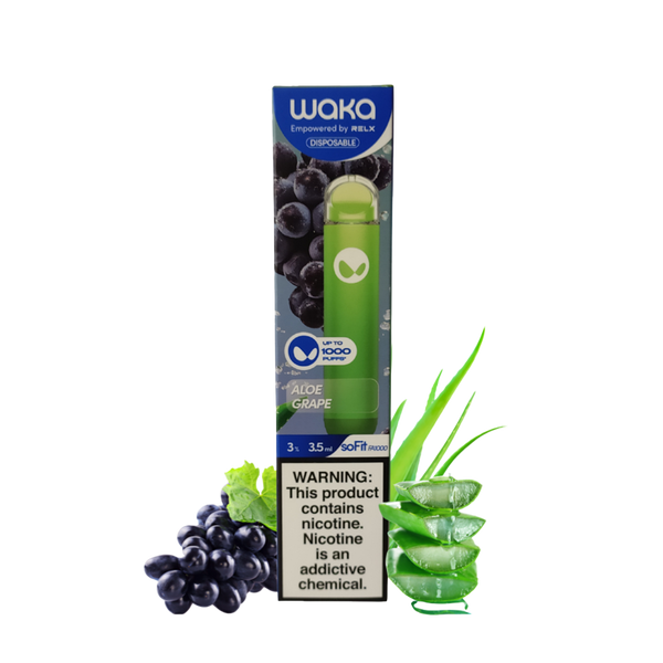 Waka - Aloe Grape - 1000 Taffs 3%
