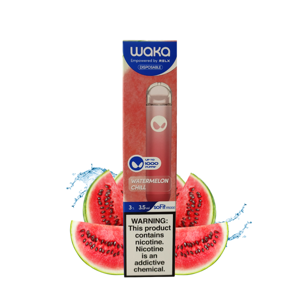 Waka - Watermelon Chill - 1000 Taffs 3%