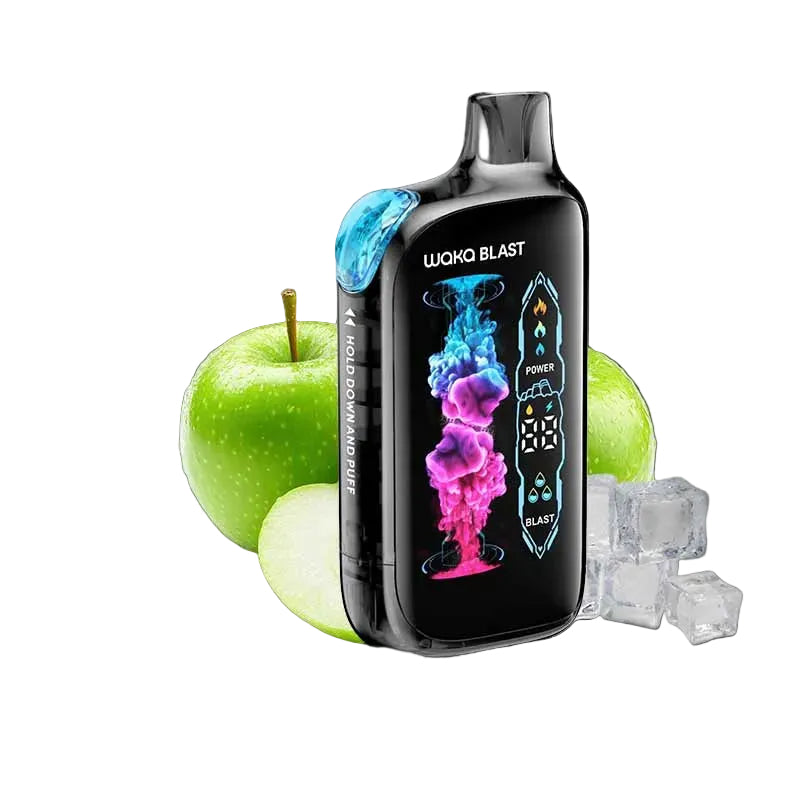 Waka Blast 45K Puffs - Sour Apple + Ice Mix - 5%