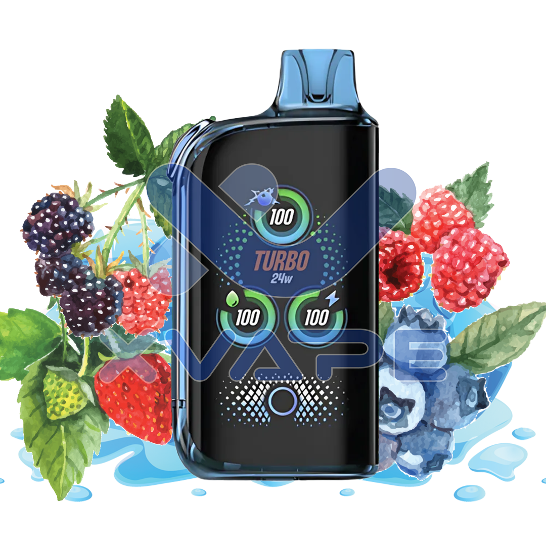 Waka Blast 45K Puffs - Triple Berry + Ice Mix - 5%
