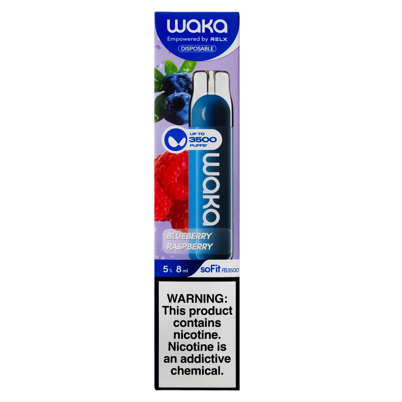 WAKA BLUBERRY RAS 3500 PUFFS
