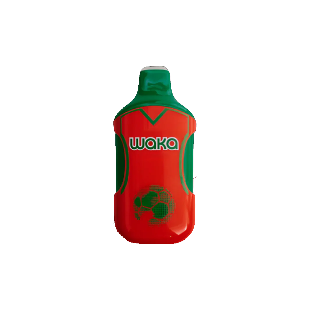 Waka - Kick 15000 - Strawberry Watermelon 5%  Jetable  xvape.ma Maroc.