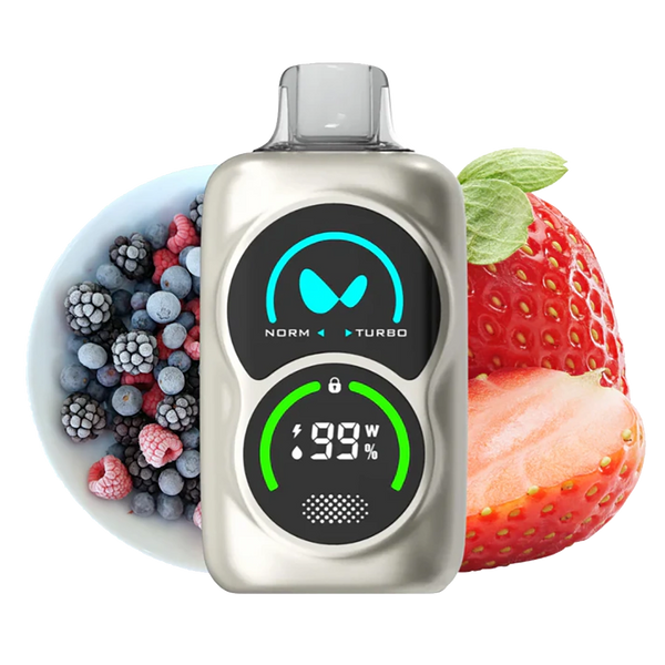 Waka - PA25000 Duo - Triple Berry  - 5%  Jetable  xvape.ma Maroc.