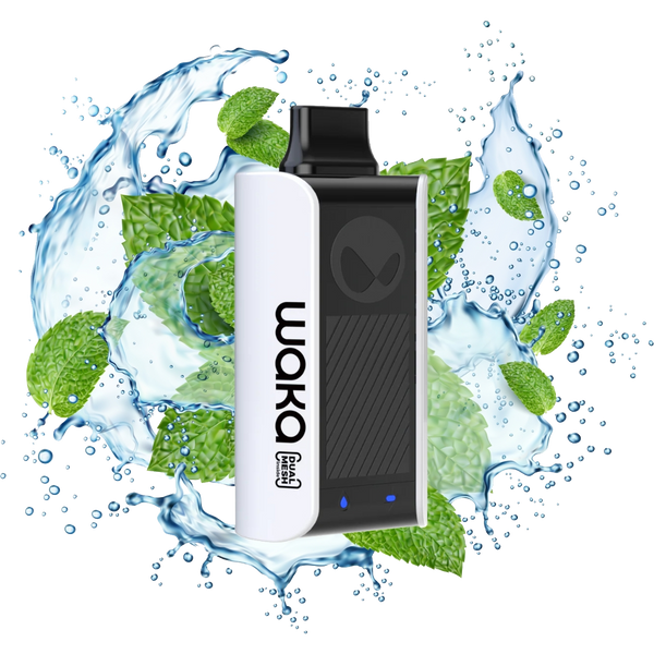 Waka - soPro 18000 - Fresh Mint 5%  Jetable  xvape.ma Maroc.