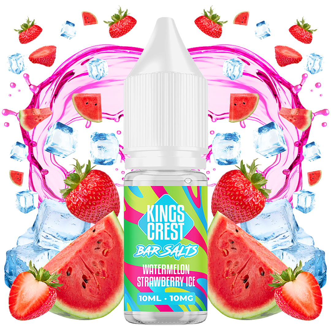 Watermelon Strawberry Ice Salts 10 ml by Kings Crest Bar Salts