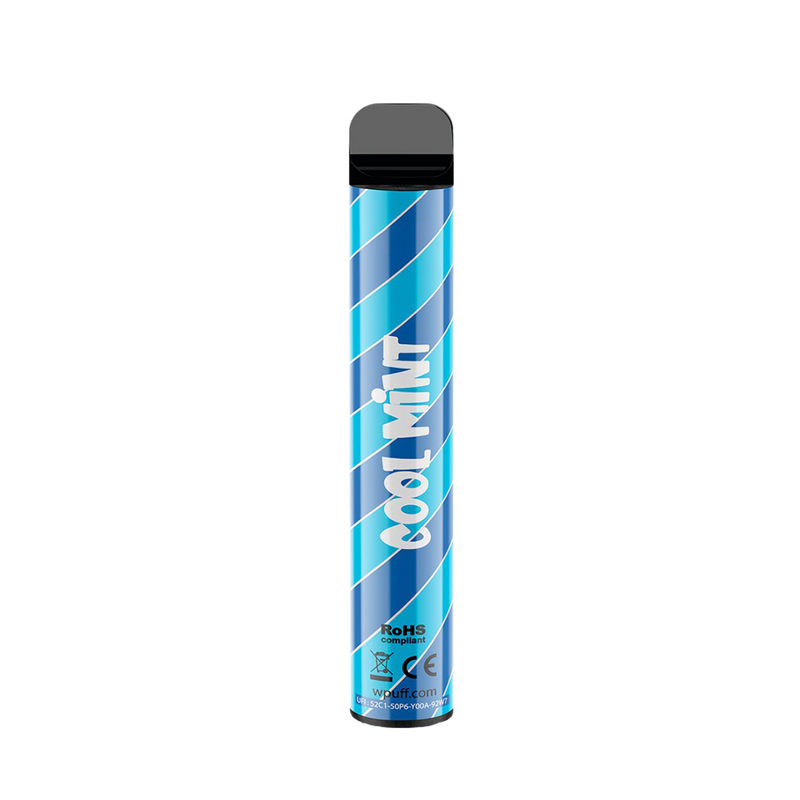 Wpuff Magnum Liquideo - Cool Mint - Jetable 2000 taffs 2%  Jetable  xvape.ma Maroc.