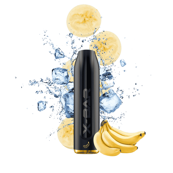 X-BAR PRO 1500 puffs - BANANA ICE -  5%