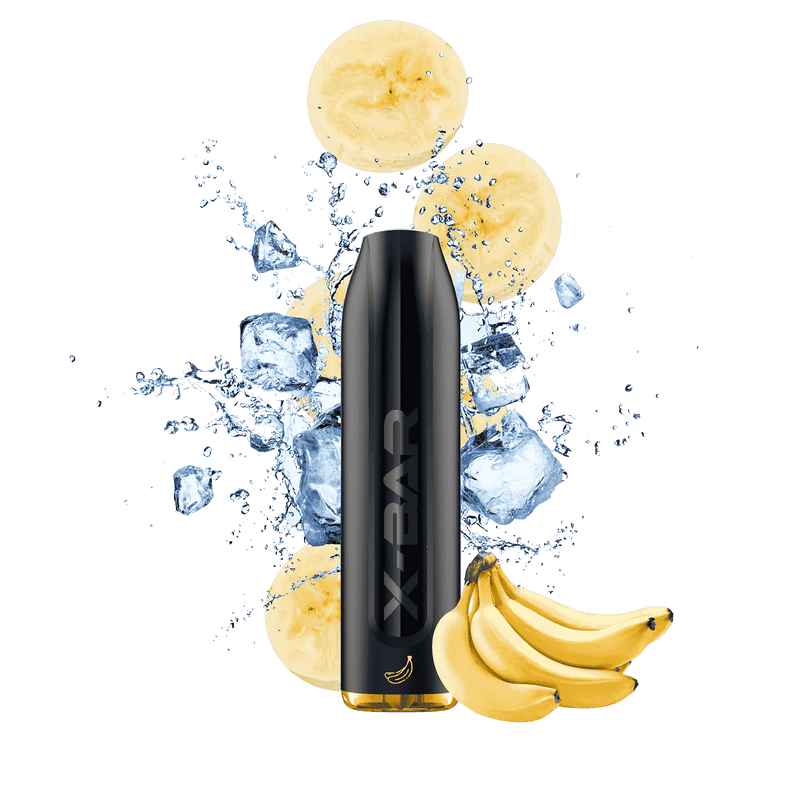 X-BAR PRO 1500 puffs - BANANA ICE -  5%  Jetable  xvape.ma Maroc.