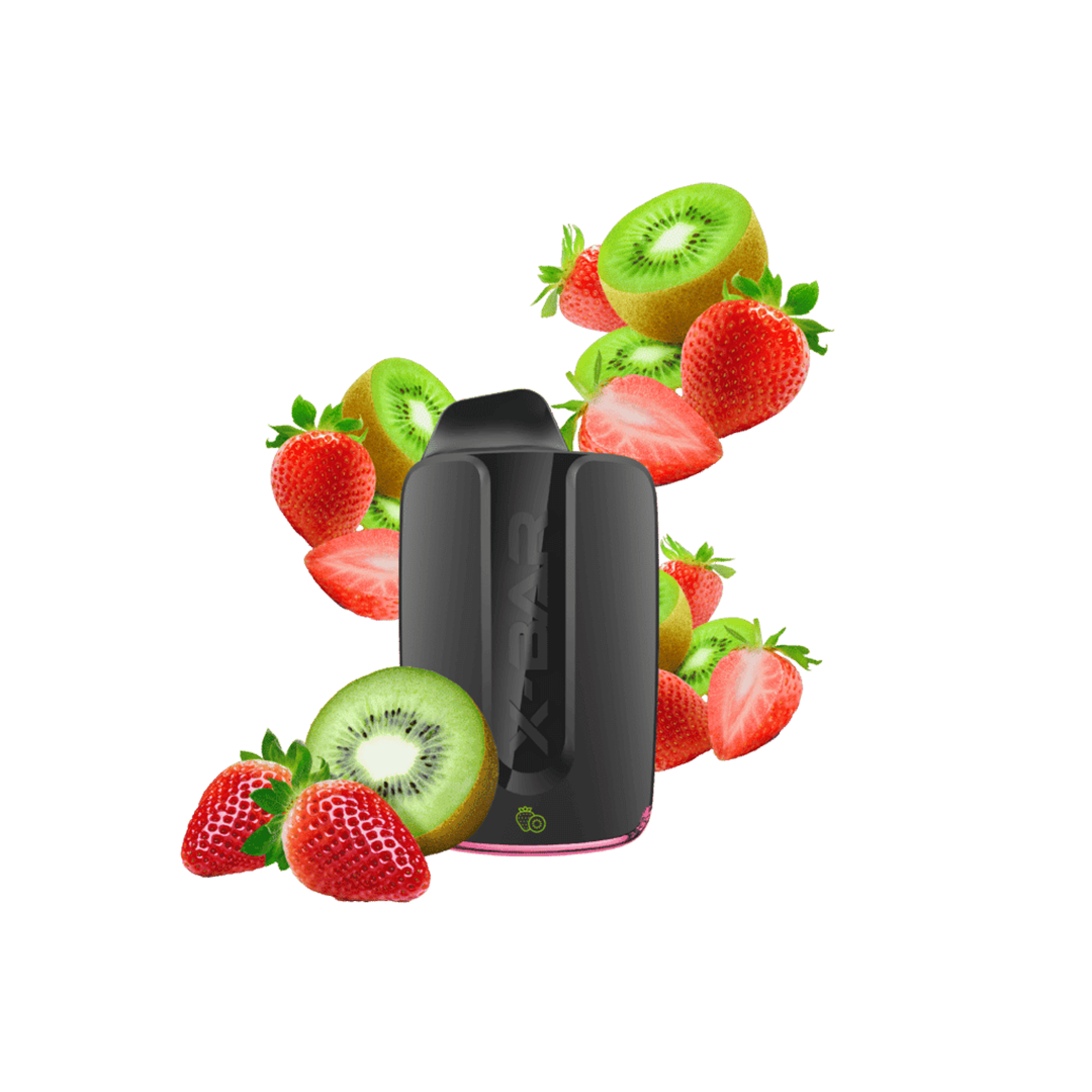 X-Bar Box Fraise Kiwi 4000 Puffs 5%  Jetable  xvape.ma Maroc.