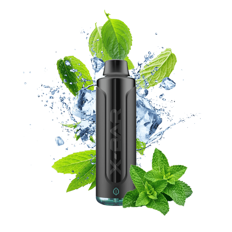 X-BAR MAX 6500 puffs - Cool Mint - 0% / 5%  Jetable  xvape.ma Maroc.